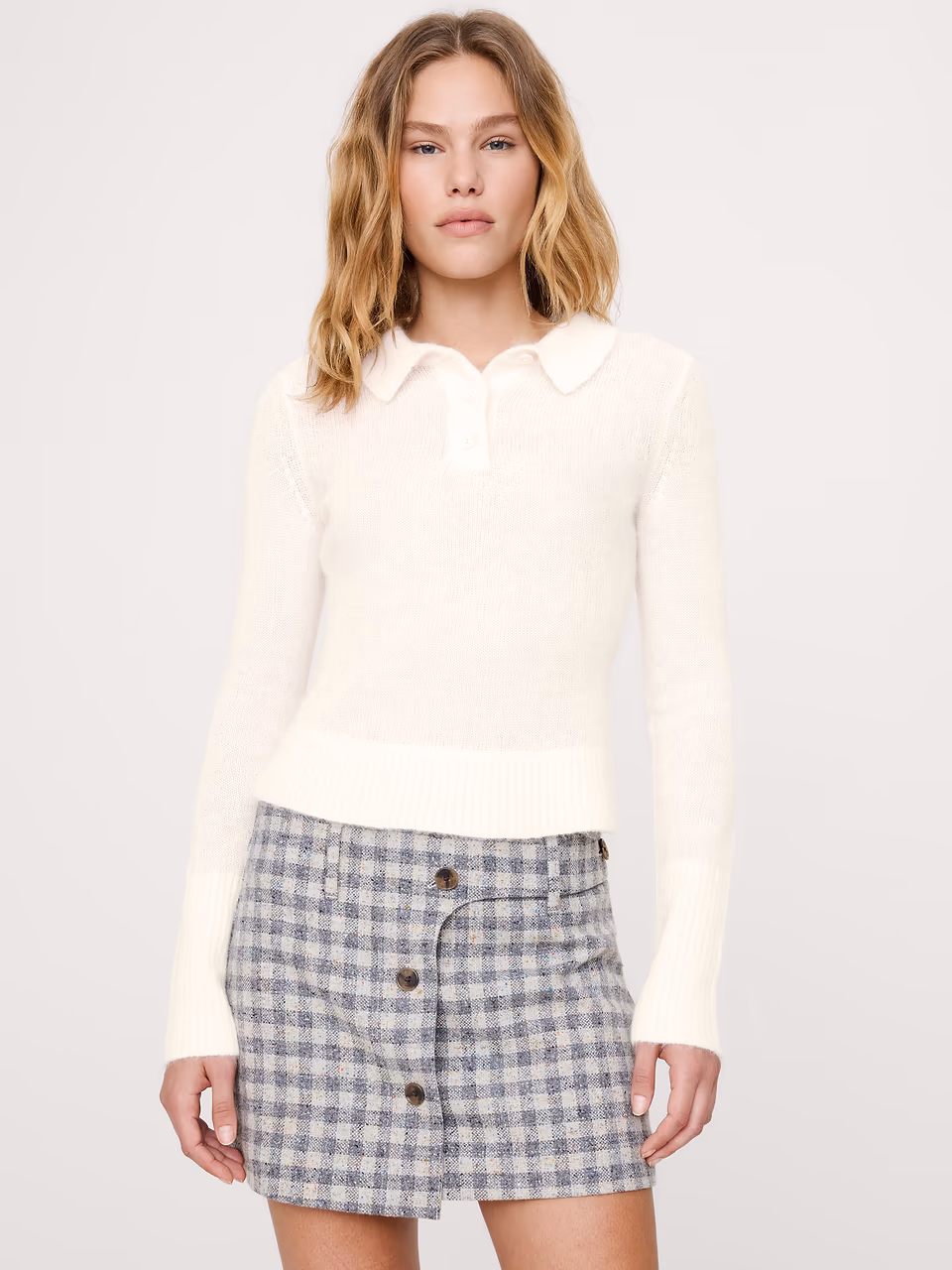 Banana Republic — Italian Alpaca-Blend Sweater Polo