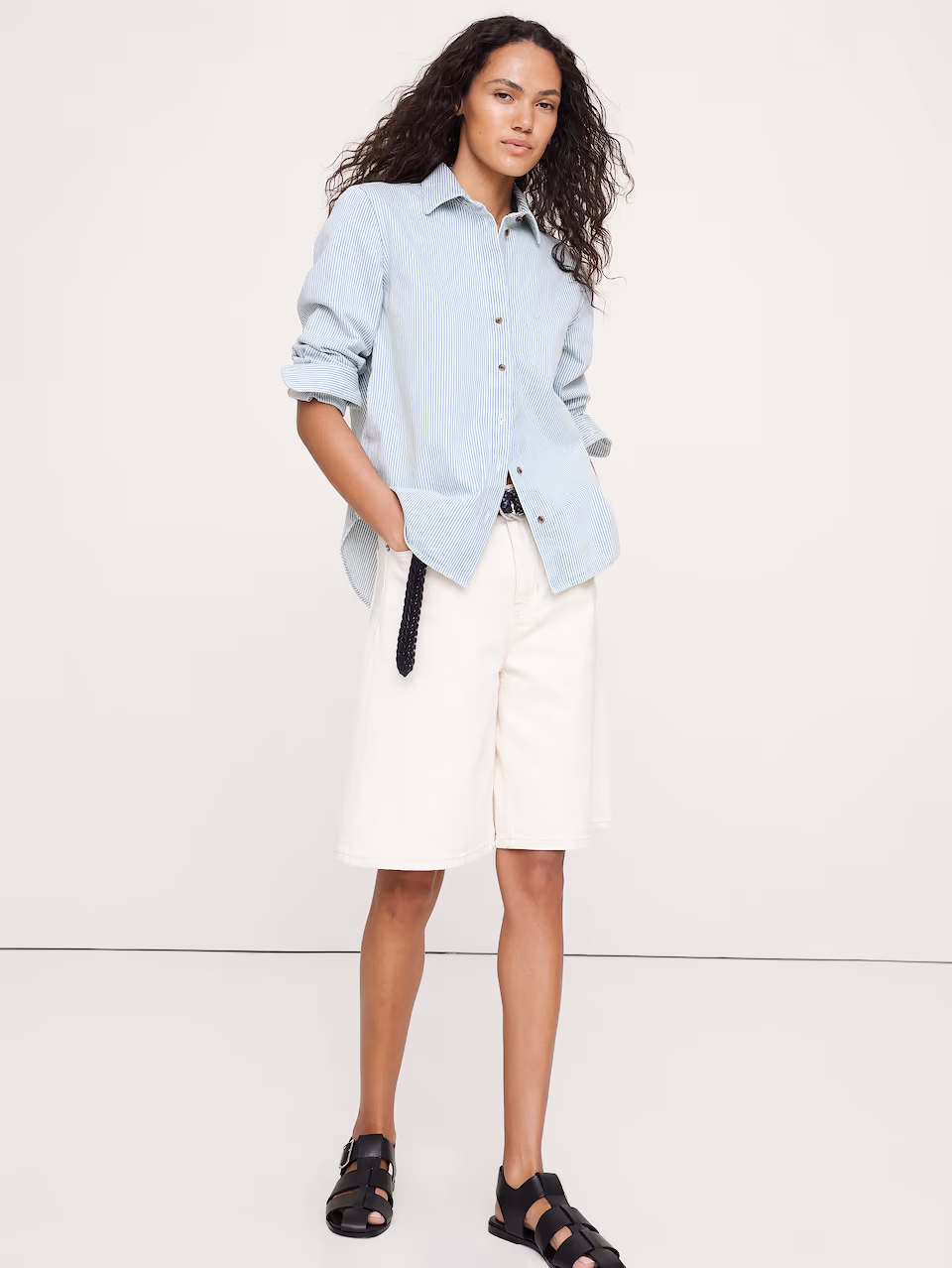 Banana Republic — The Everyday Shirt in Denim