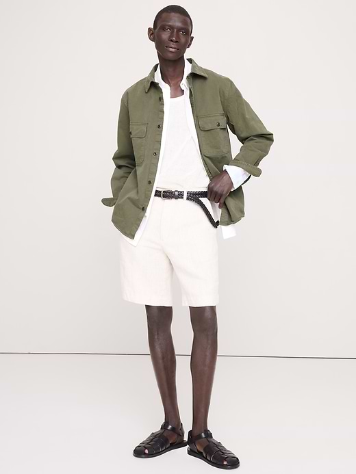Banana Republic — Cotton Twill Overshirt