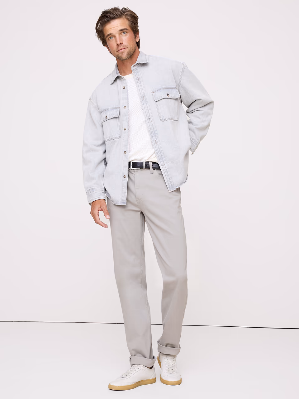 Banana Republic — Straight Traveler Pant