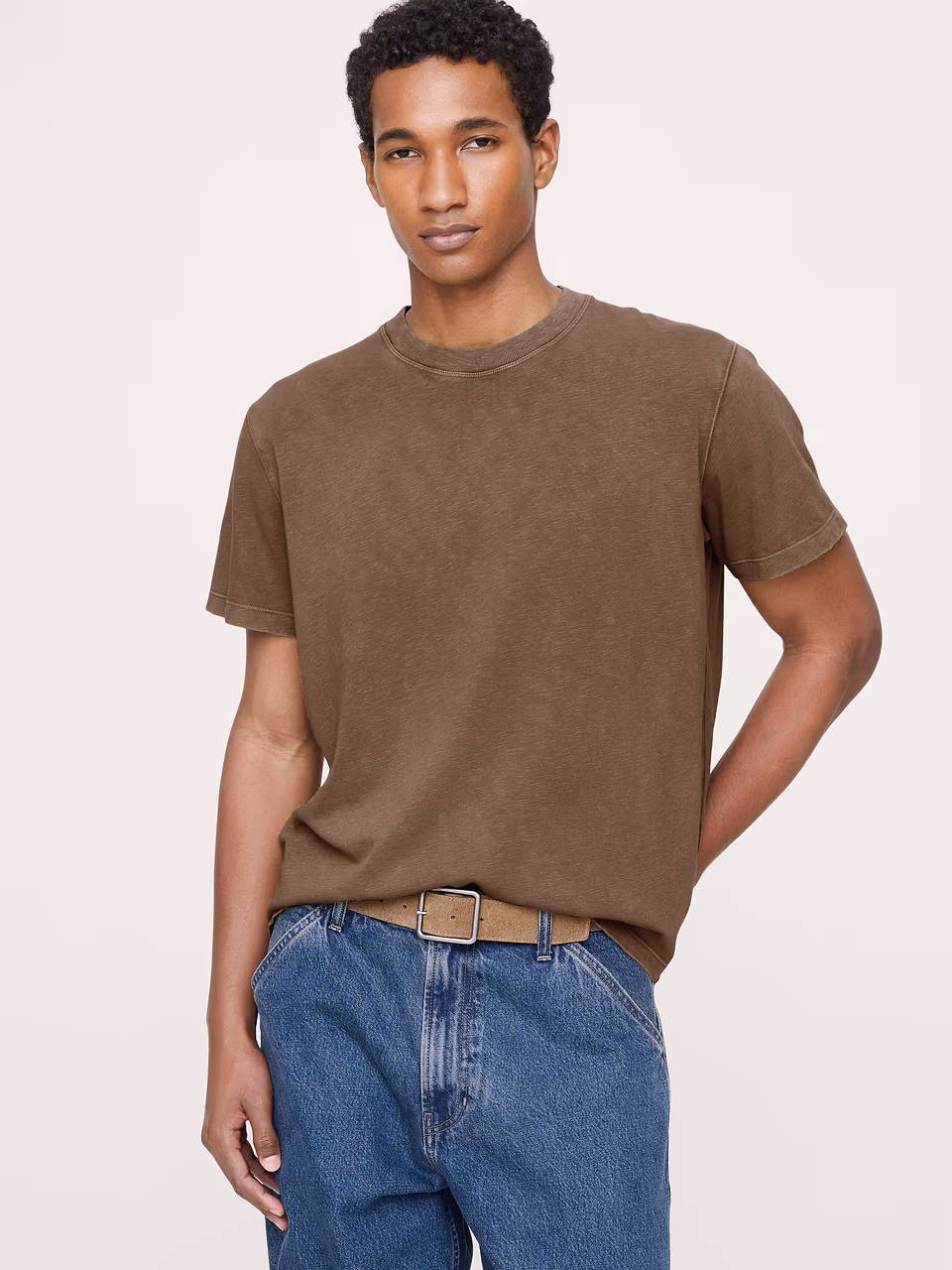 Banana Republic — Heritage Cotton Slub Crew-Neck T-Shirt