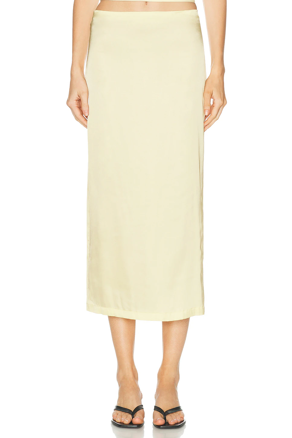 Enza Costa — Lustre Column Skirt