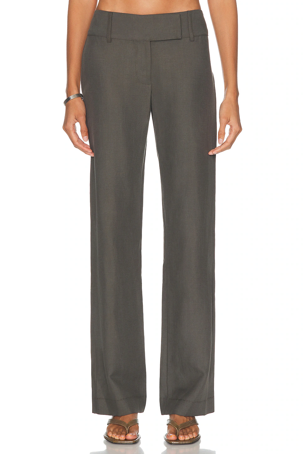 Enza Costa — Twill Minimal Trouser