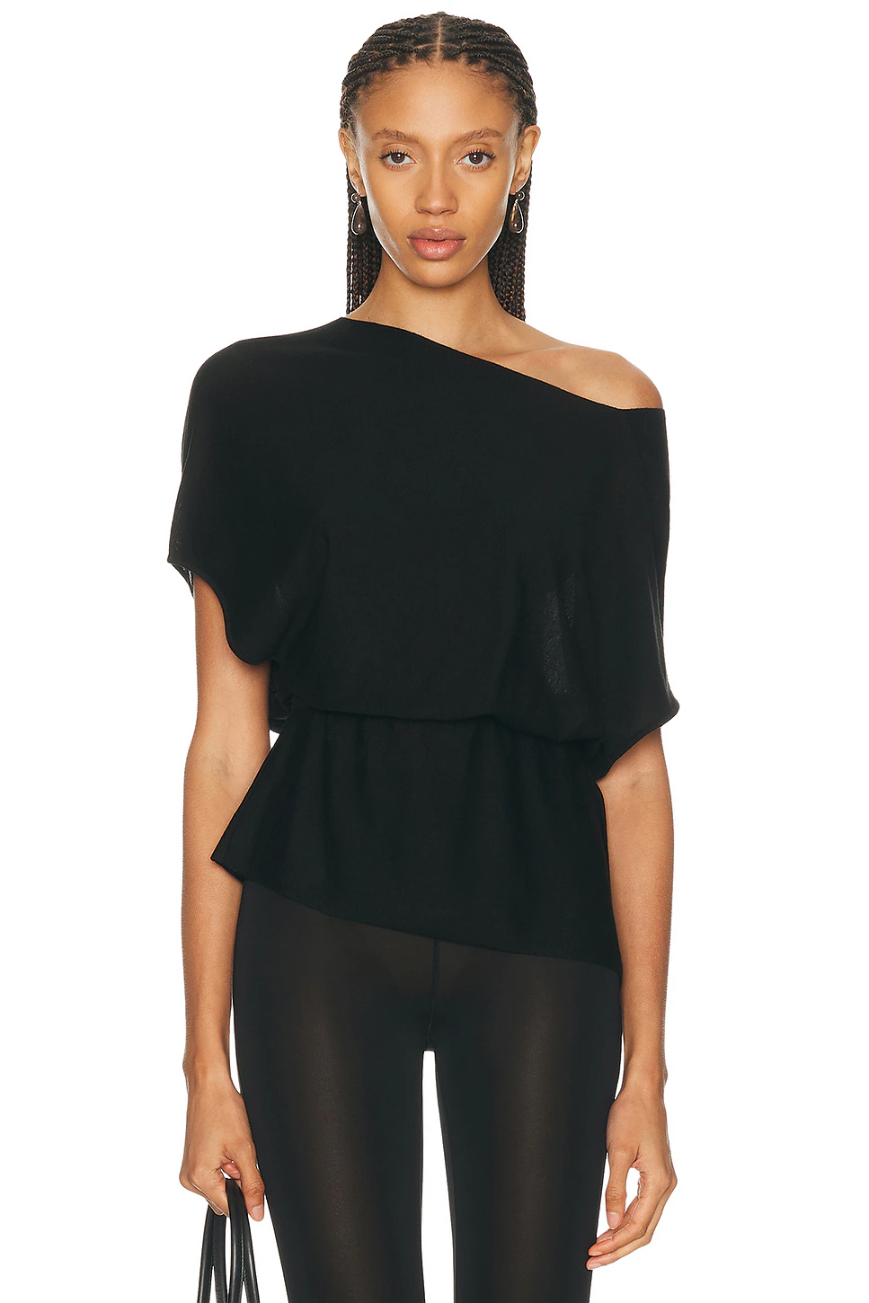 EAVES — Jaidyn Knit Asymmetrical Top