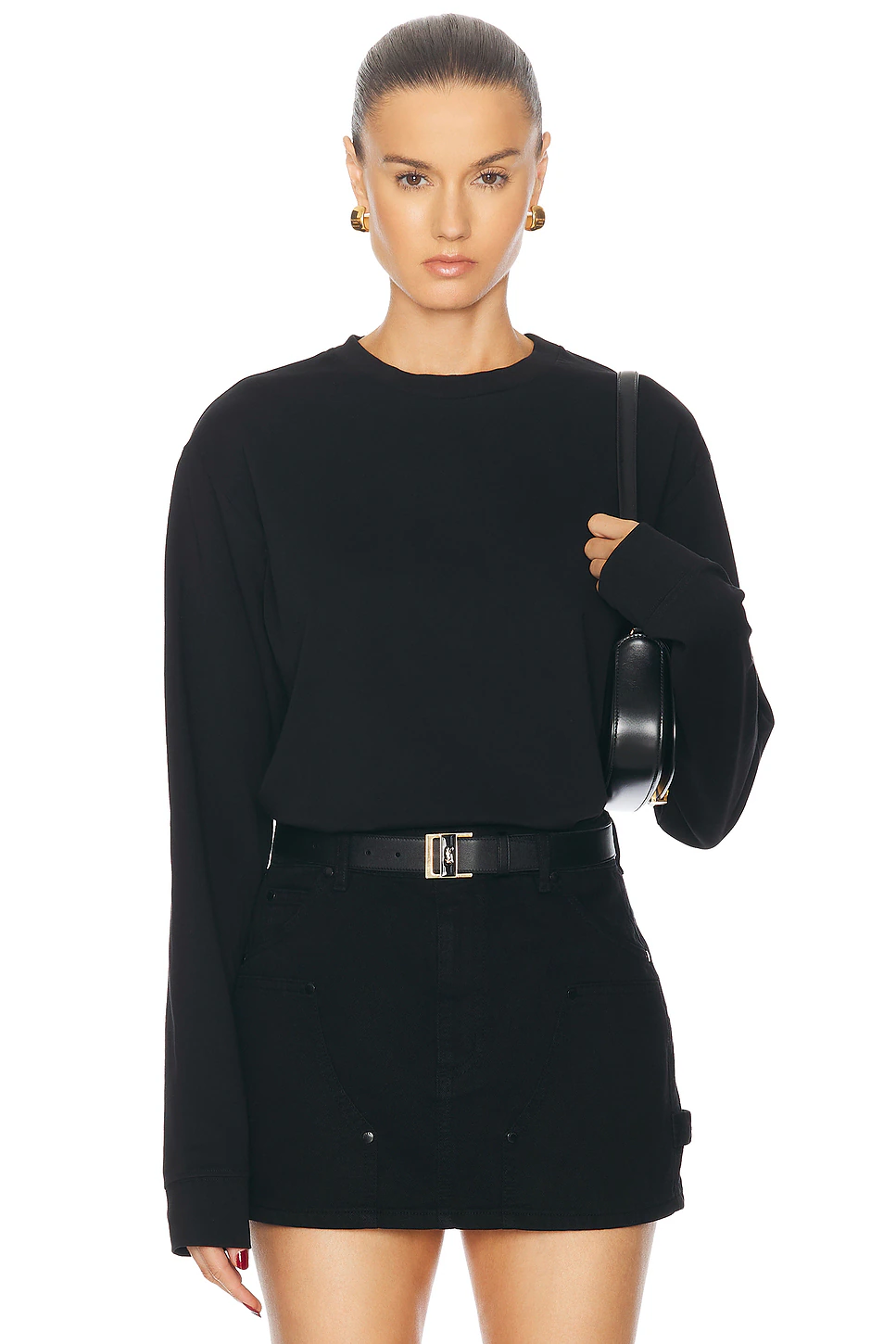 RENGGLI — Long Sleeve Crewneck Top