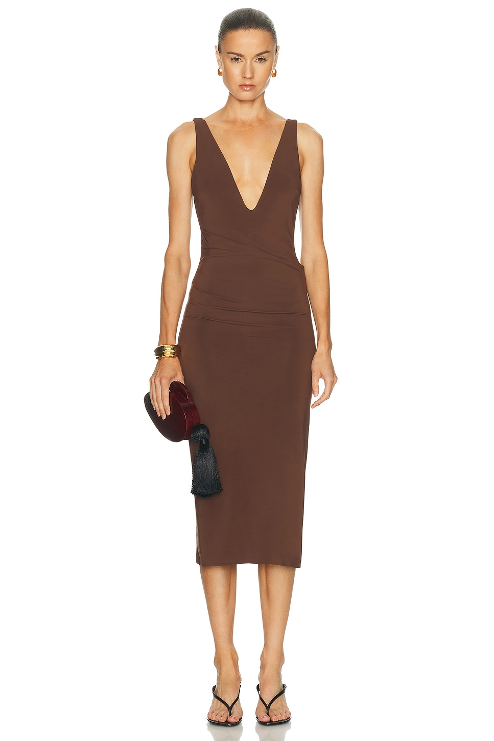 EAVES — Prava Midi Dress