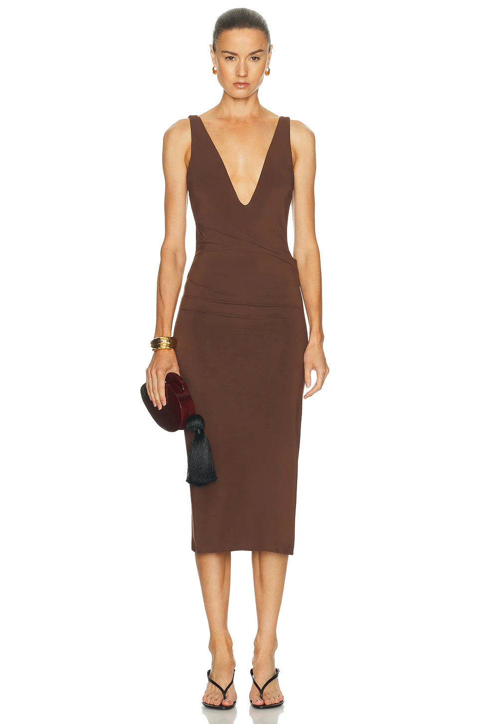 EAVES — Prava Midi Dress
