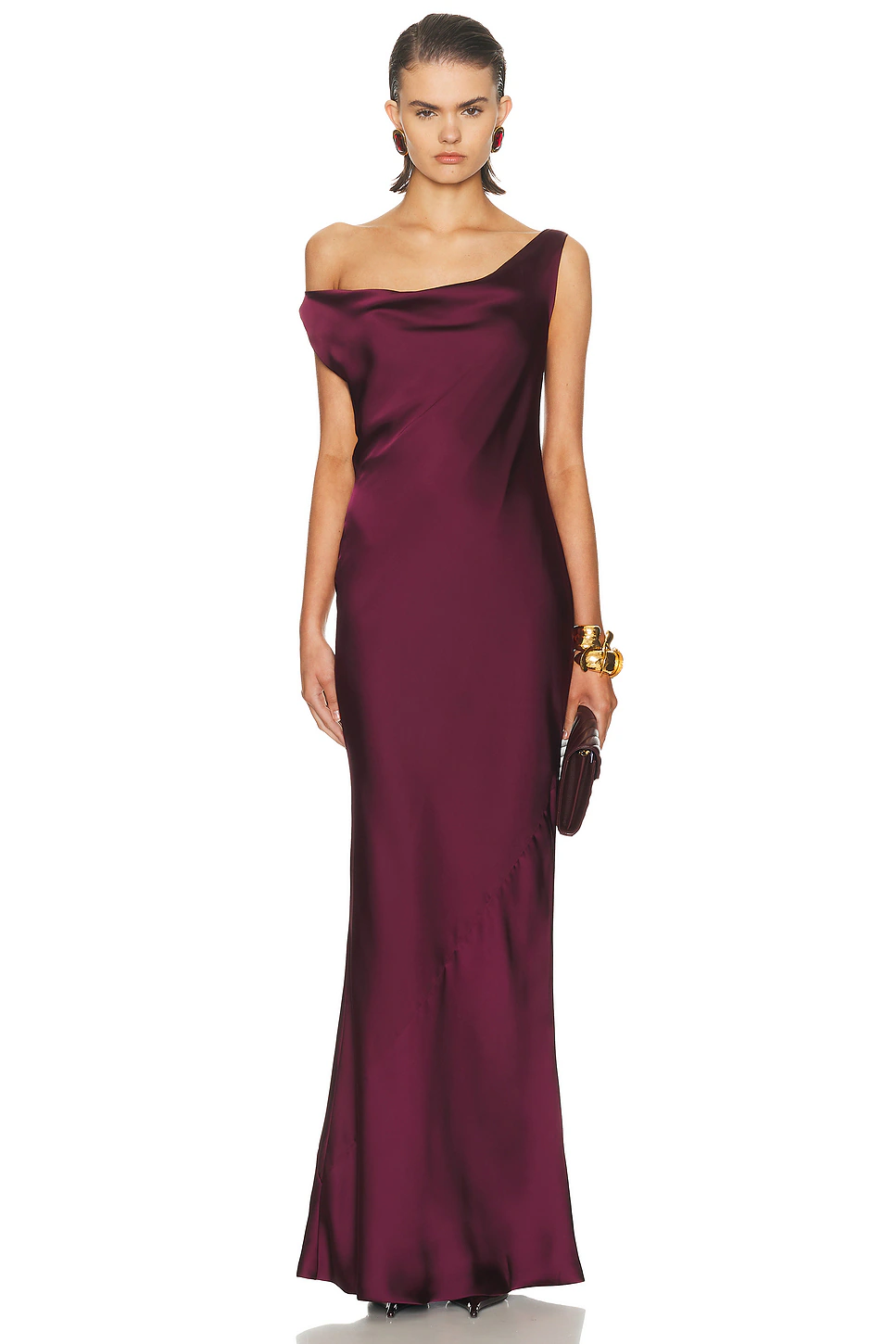 Norma Kamali — Drop Shoulder Maria Gown