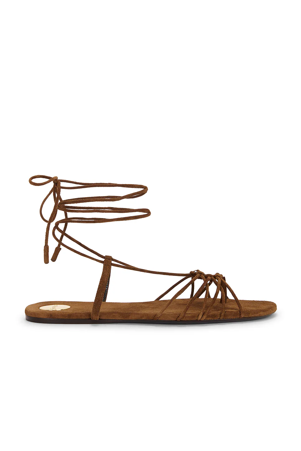 Saint Laurent — Babylone Flat Sandal