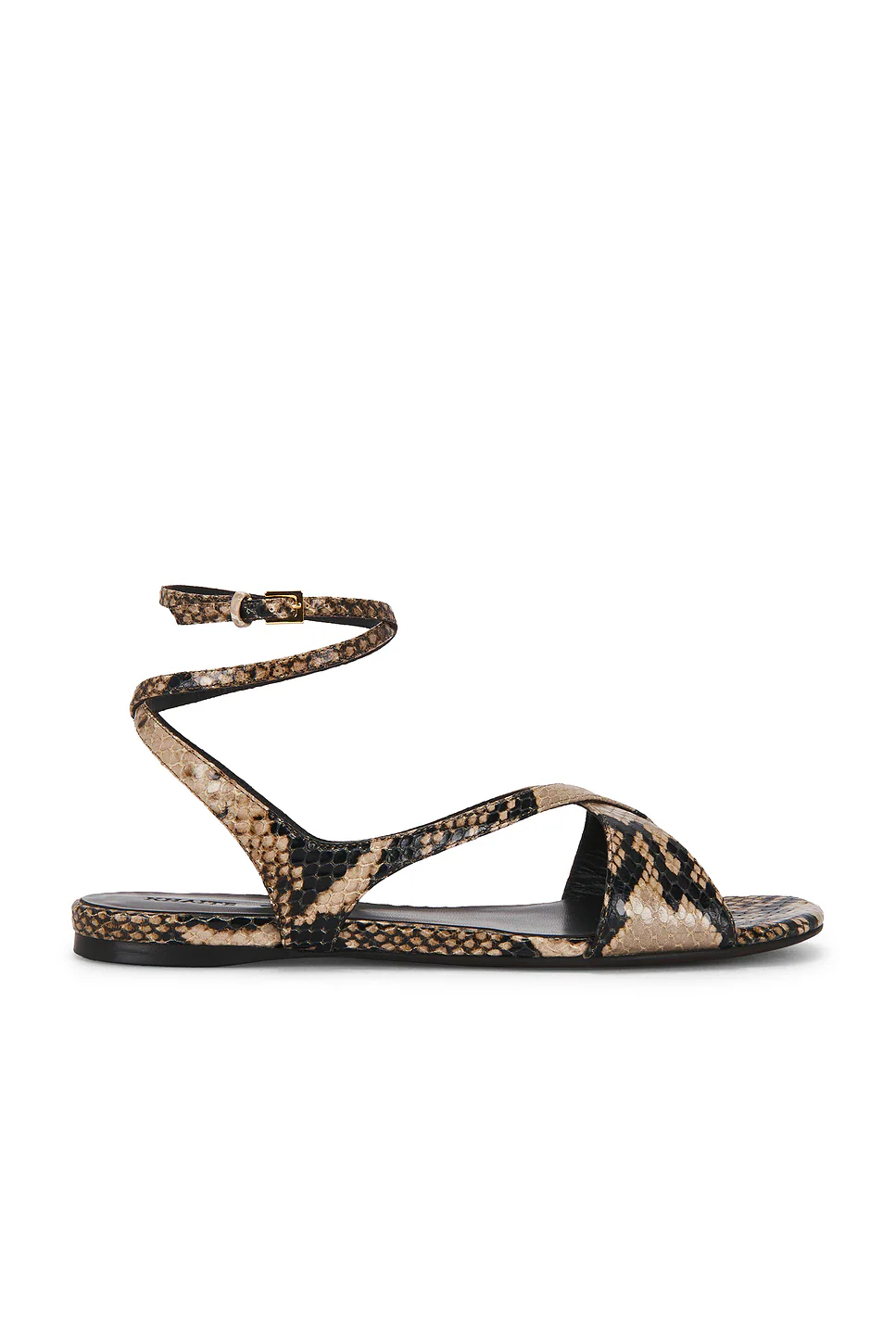 KHAITE — Liria Ankle Strap Flat Sandal