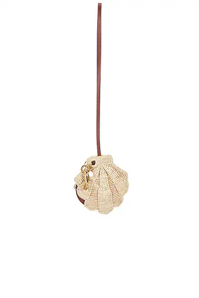 Chloe — Seashell Bag Charm in Hot Sand
