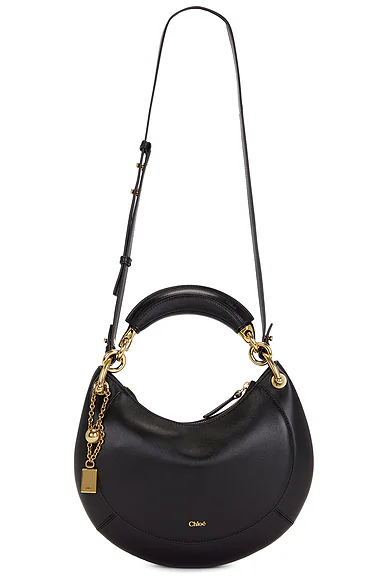 Chloe — Banana Bag in Black