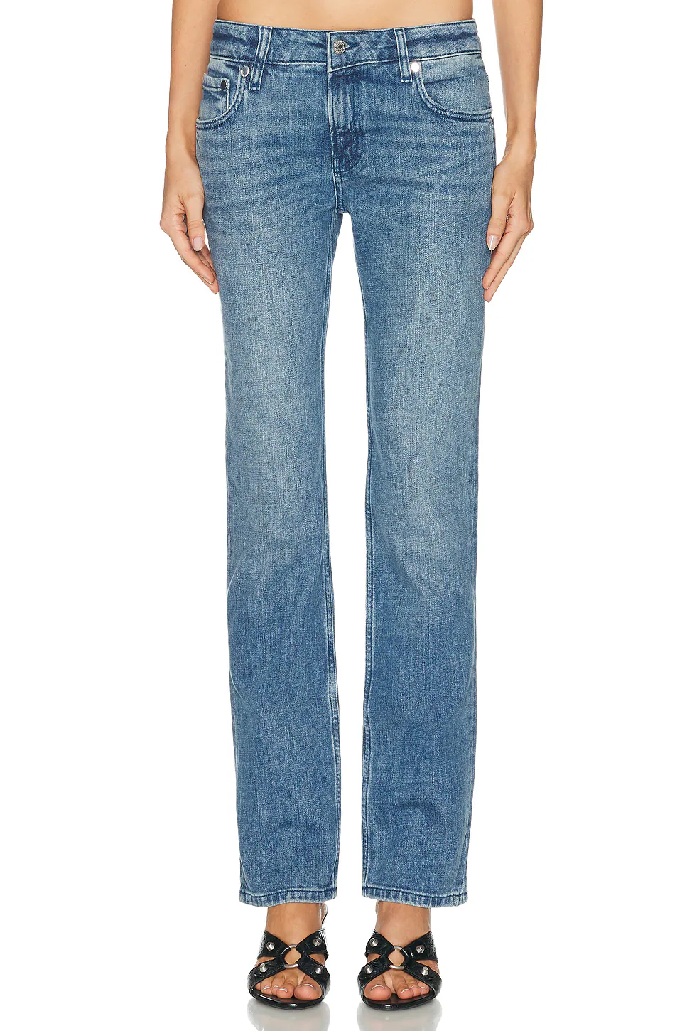 EB Denim — Lennon Cigarette Jeans in Coldwater
