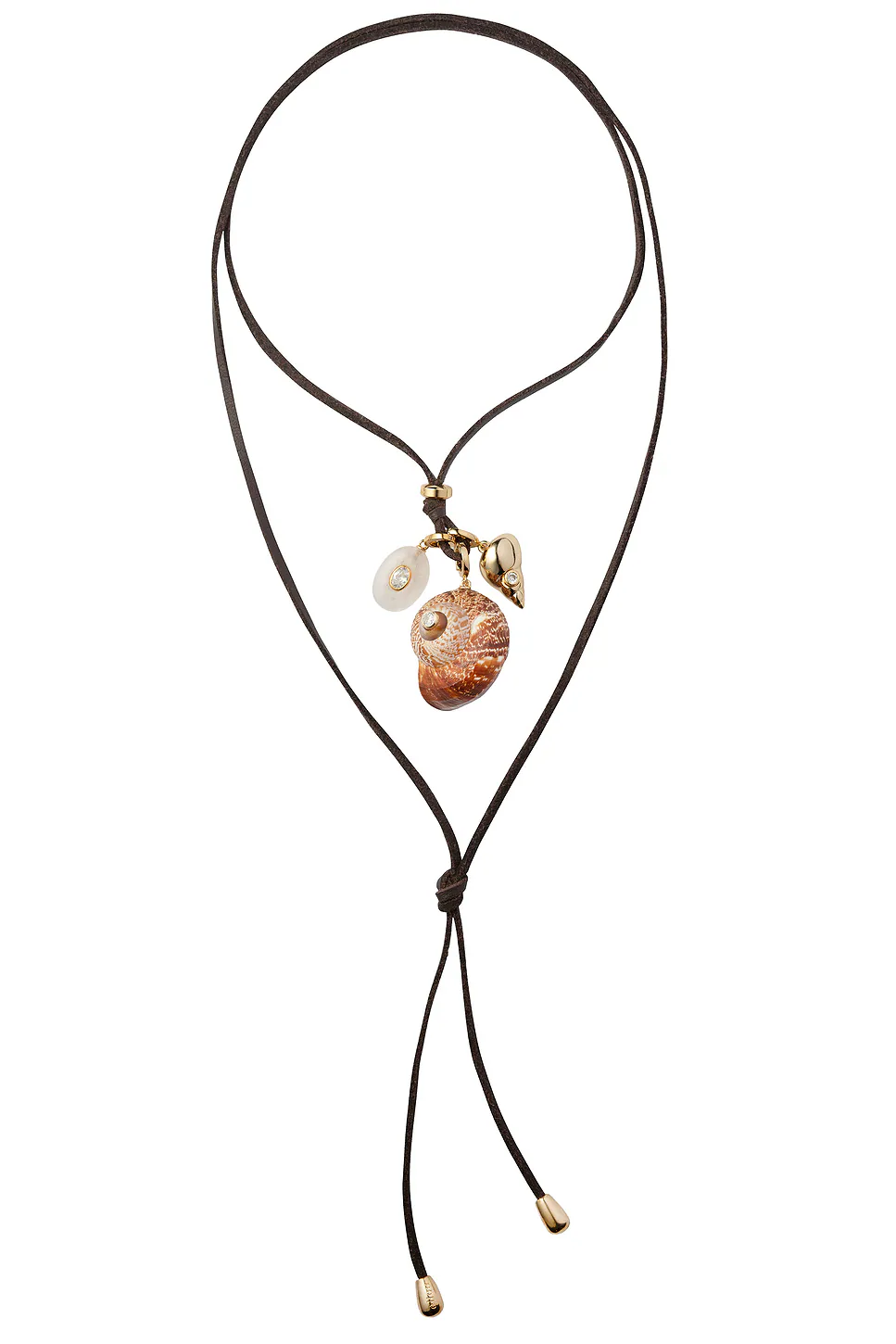 Eliou — Area Charm Wrap Necklace in Multi