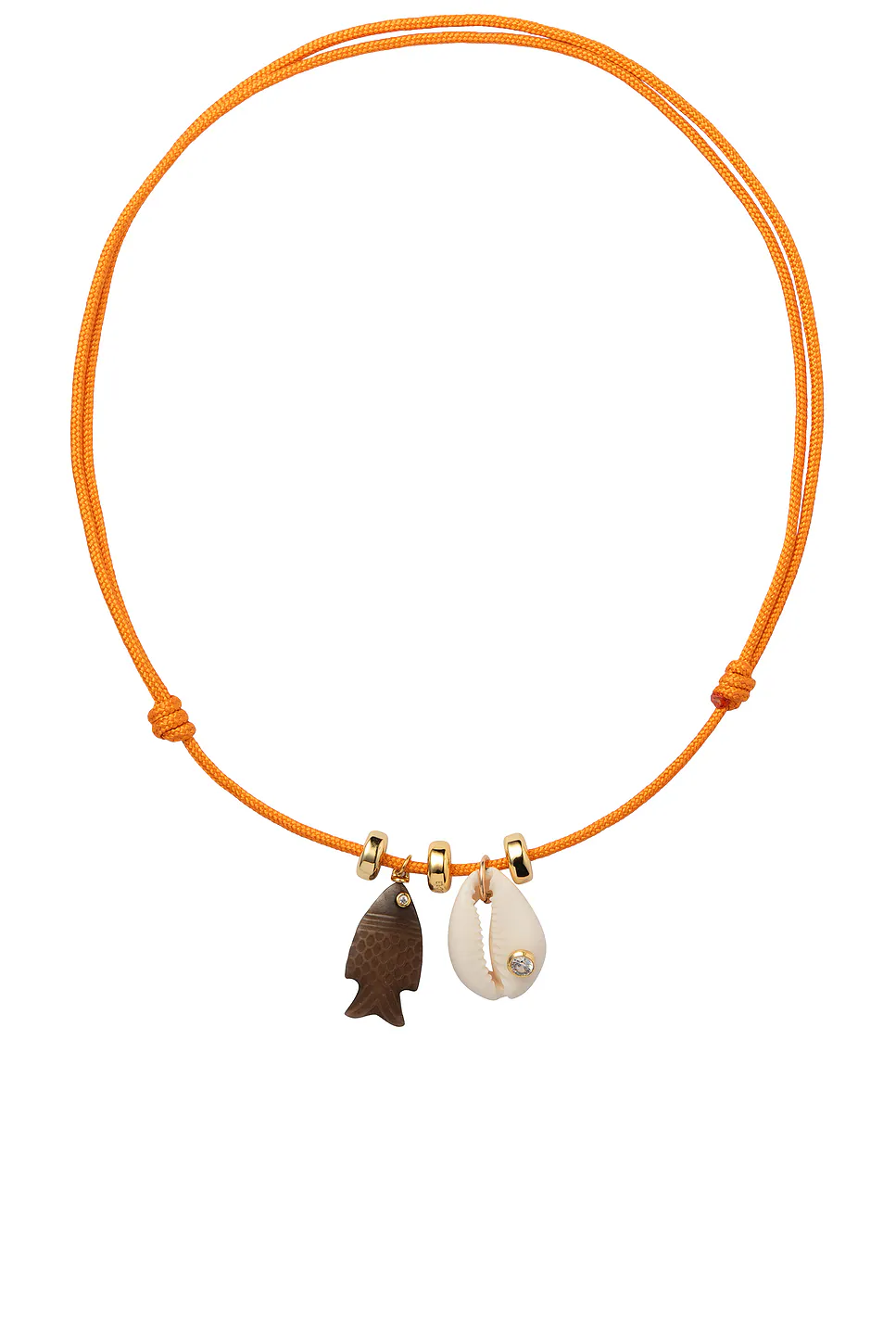 Eliou — Tropicana Necklace in Orange