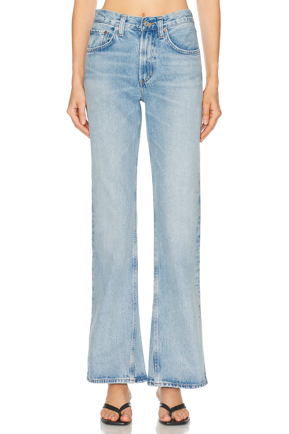 AGOLDE — Kick Boot Jeans in Orten