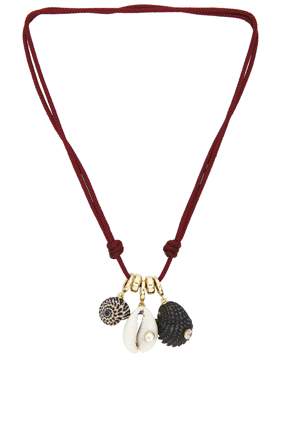 Eliou — Drift Necklace in Burgundy