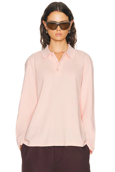 FLORE FLORE — Diana Polo Top in Bloom