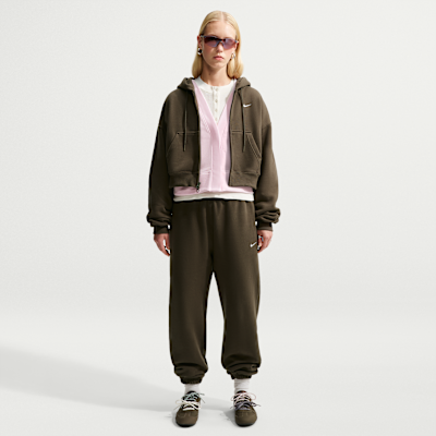 Nike — Nike Studio Fleece Medium Weight Women's High-Rise Oversized Cuffed Pants