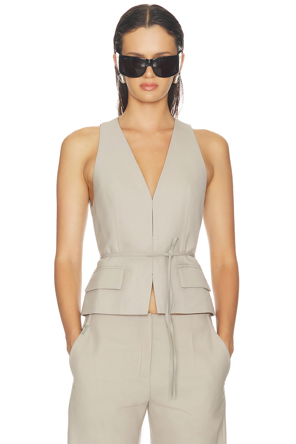 HAELO — ЖИЛЕТ HALO BELTED VEST