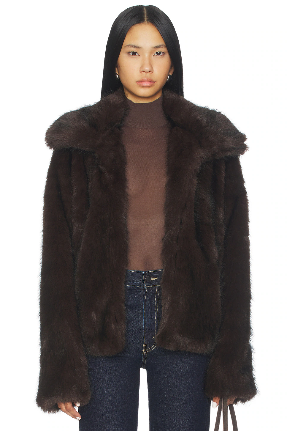 SNDYS — КУРТКА LEILA FAUX FUR