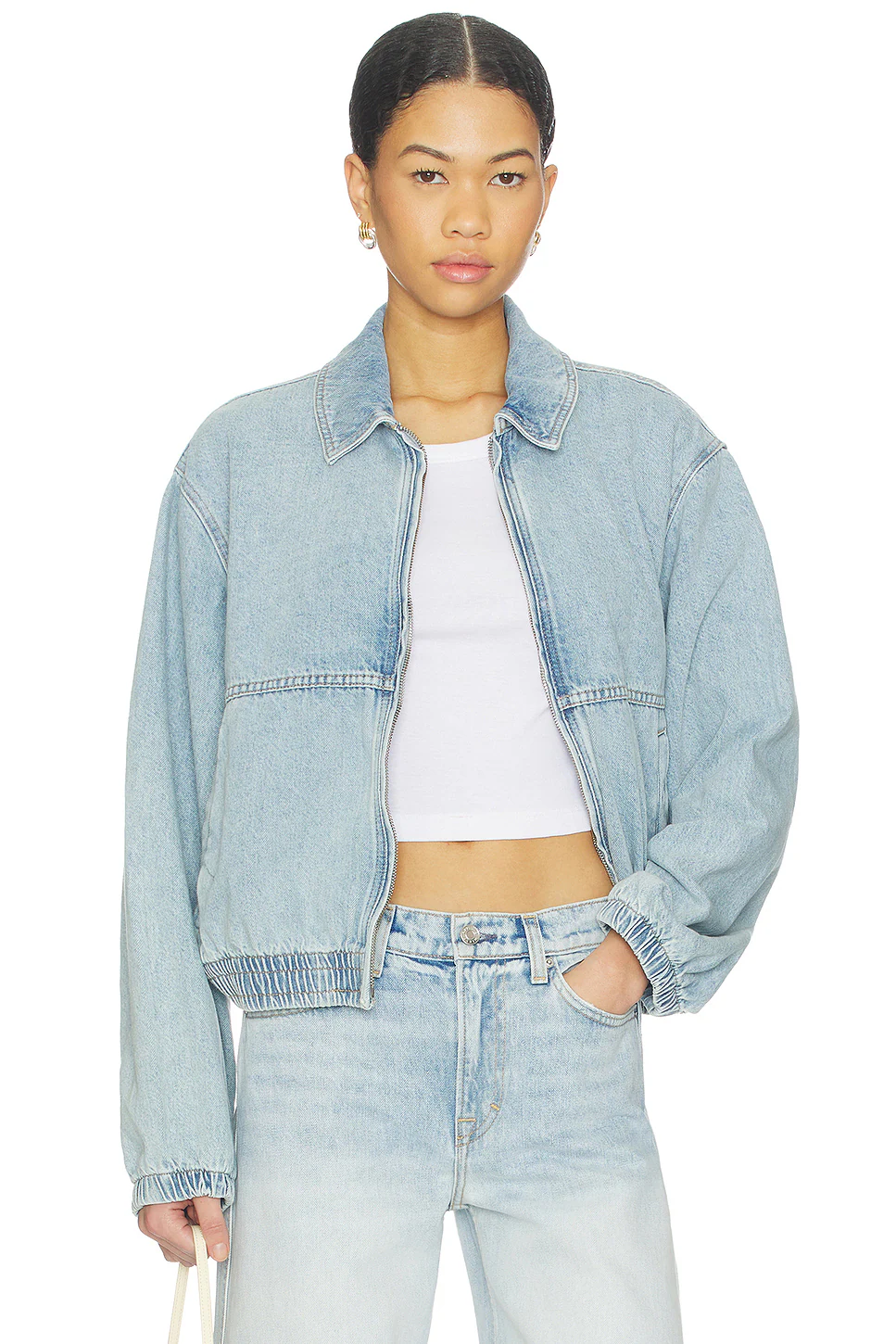 Free People — ДЖИНСОВАЯ КУРТКА BIRDIE