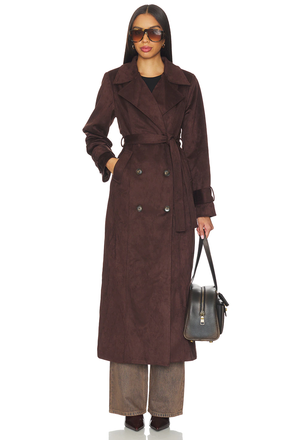 SNDYS — ТРЕНЧКОТ SUTTON FAUX SUEDE