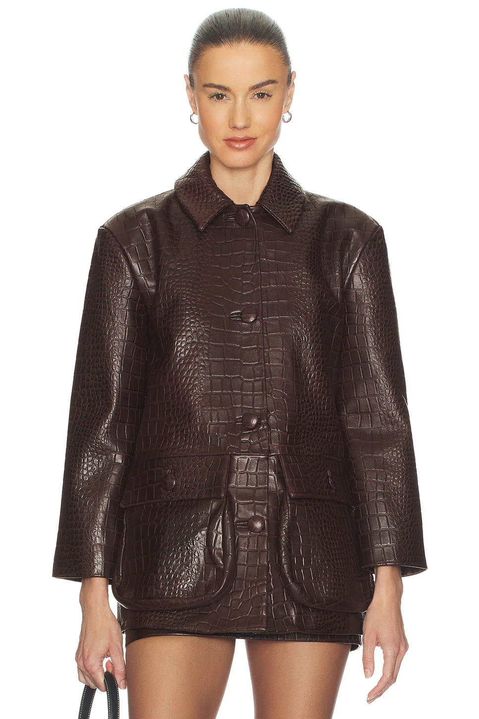 Helsa — КУРТКА CROC LEATHER