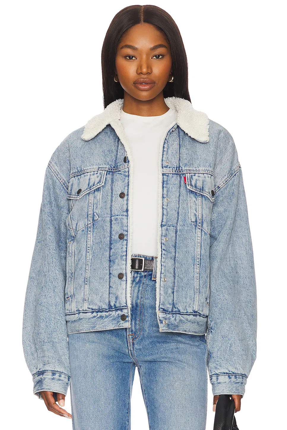 LEVI'S — КУРТКА С ПОДКЛАДКОЙ ИЗ ШЕПРЫ 90S