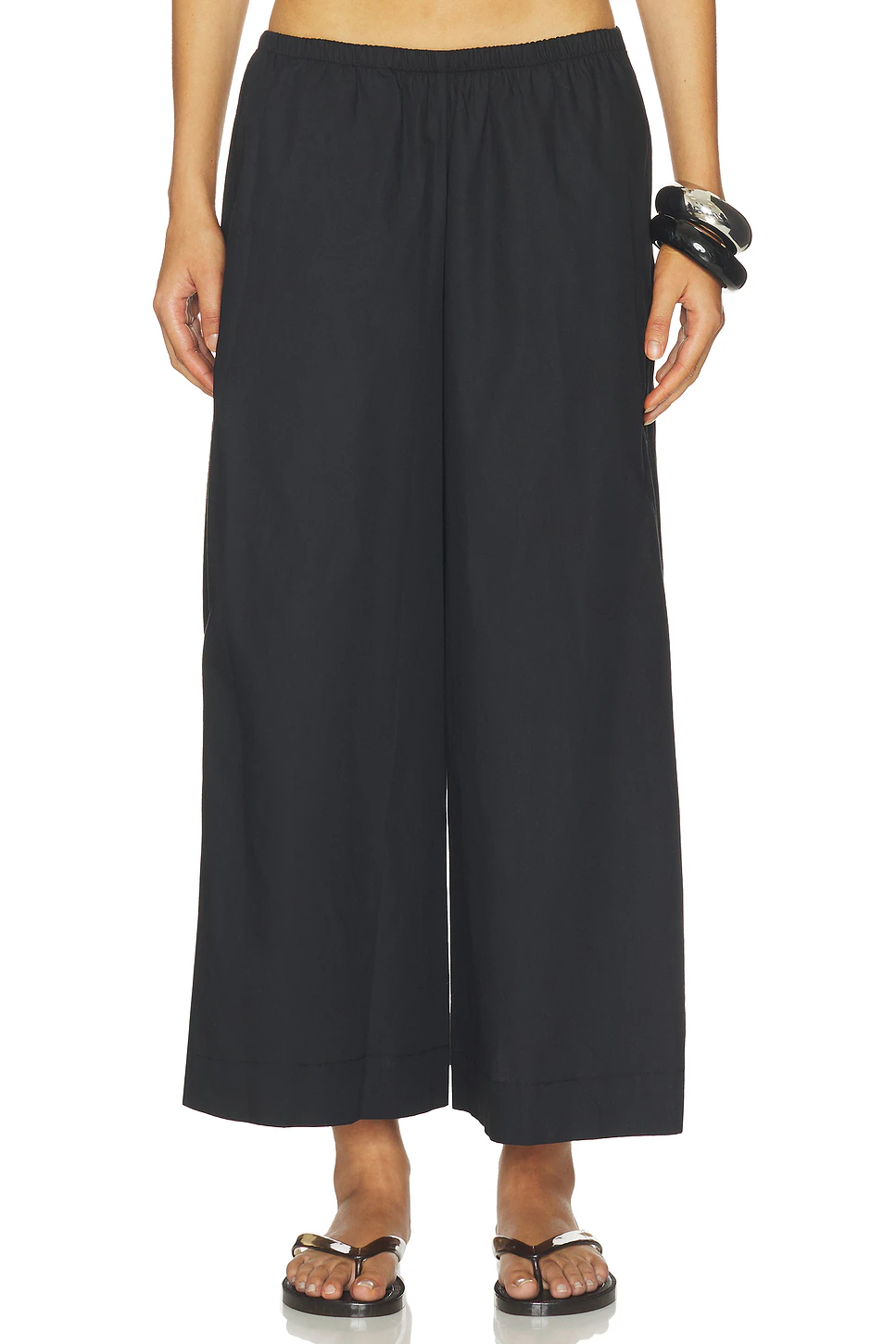 Enza Costa — БРЮКИ CROPPED PALAZZO