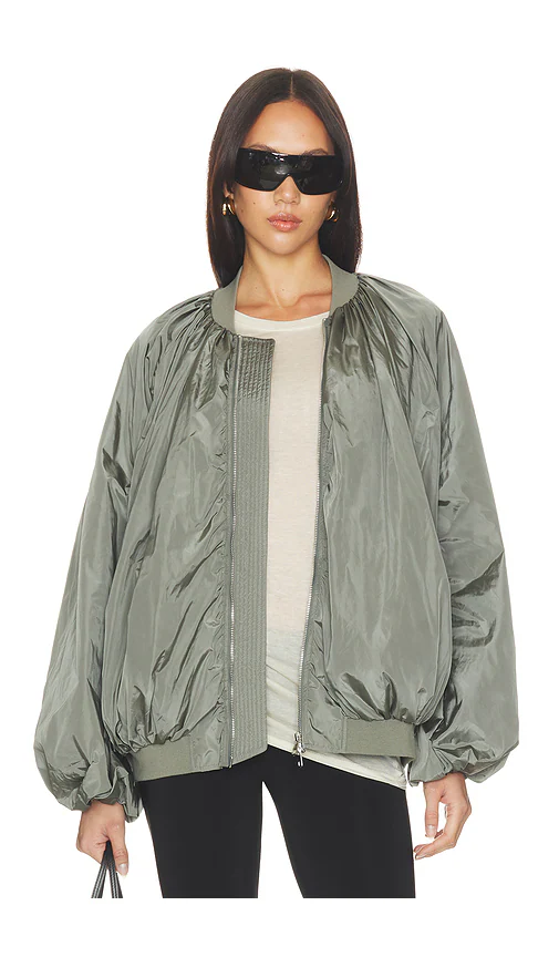 AGOLDE — КУРТКА RAFFI BOMBER · Fern