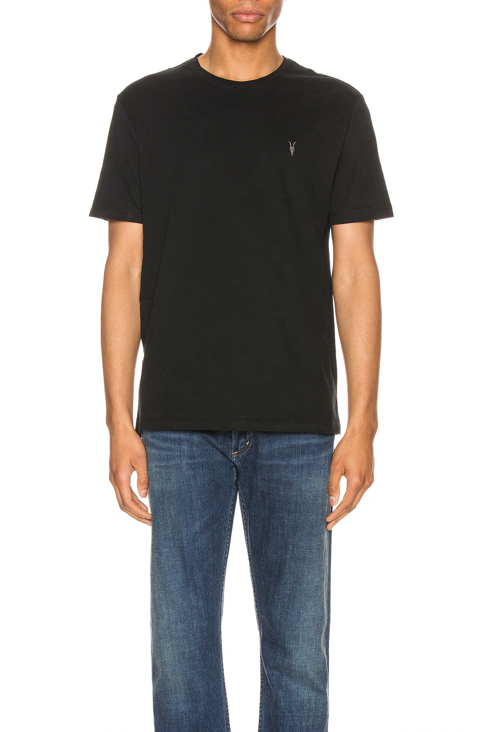 ALLSAINTS — ПРОСТАЯ ФУТБОЛКА BRACE · Jet Black