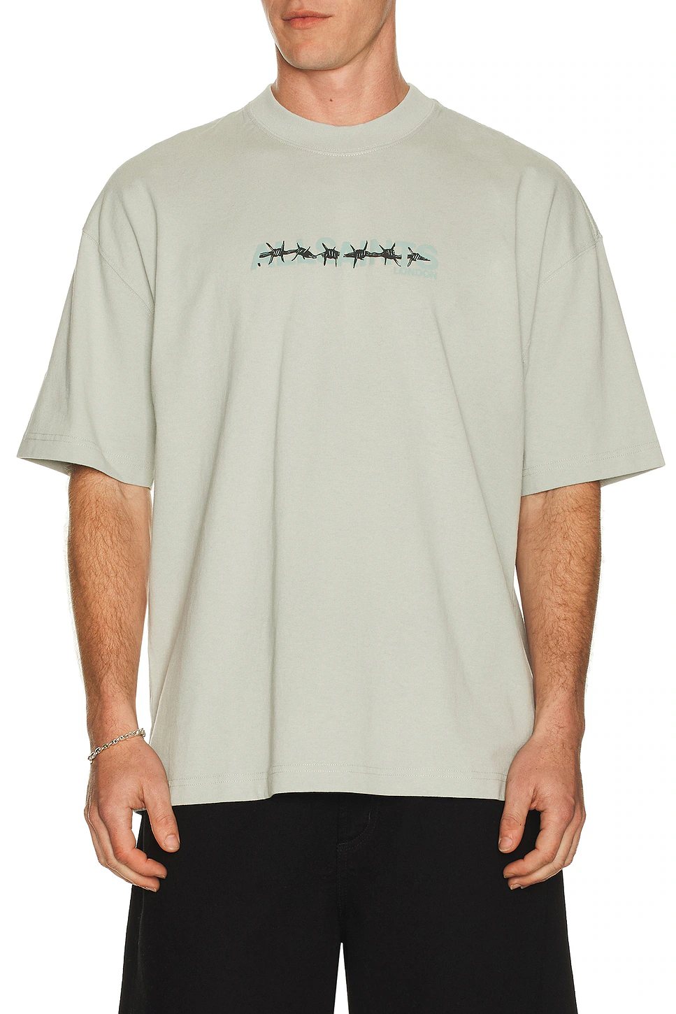 ALLSAINTS — ФУТБОЛКА DETERENT · Frost Green
