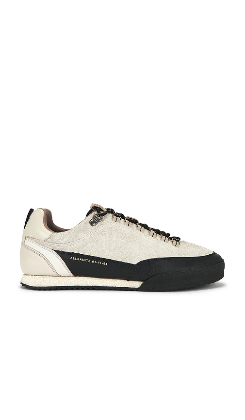 ALLSAINTS — КРОССОВКИ HARRI · Chalk White Black
