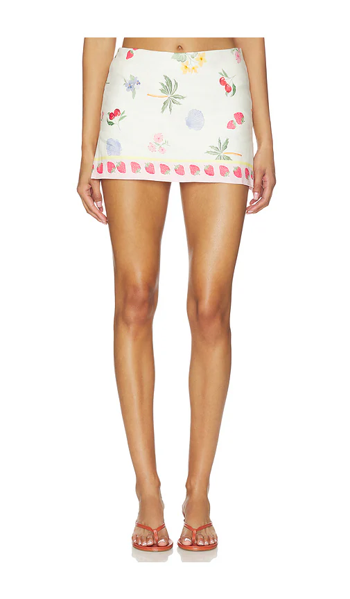 Amanda Uprichard — ЮБКА-ШОРТЫ JACE · Boardwalk Print