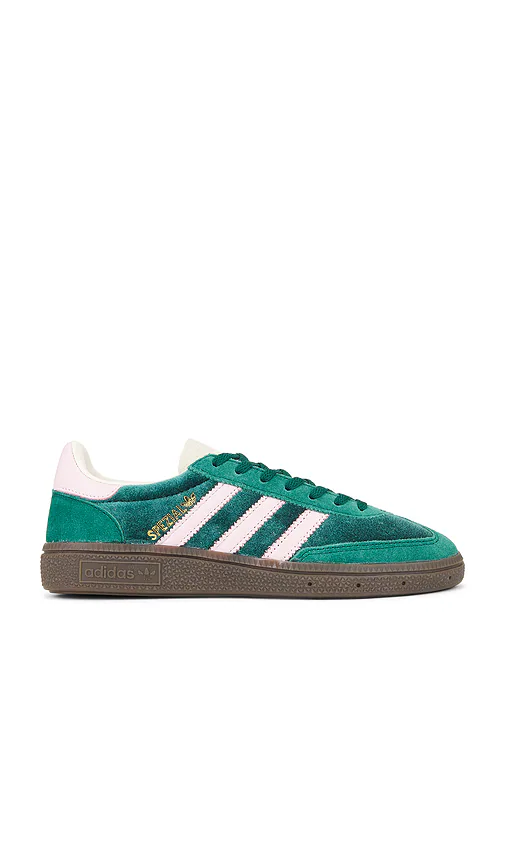 adidas Originals — КРОССОВКИ HANDBALL SPEZIAL · Collegiate Green Clear Pink Cream White
