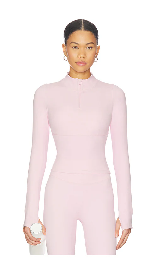 Astoria — КУРТКА С МОЛНИЕЙ ДО ПОЛОВИНЫ HALF ZIP JACKET · Pink Cream