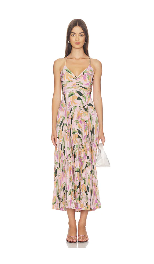 ASTR the Label — ПЛАТЬЕ BLYTHE · Lilac Purple Floral