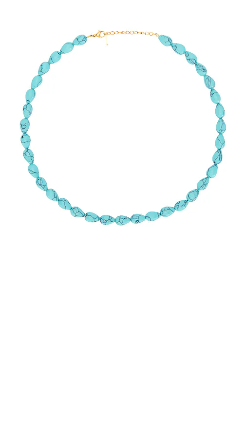 Casa Clara — ОЖЕРЕЛЬЕ С БИСЕРОМ AQUARIUS · Turquoise