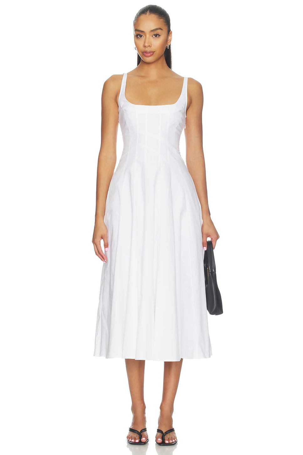 GUIZIO — ПЛАТЬЕ LEILA TANK · White