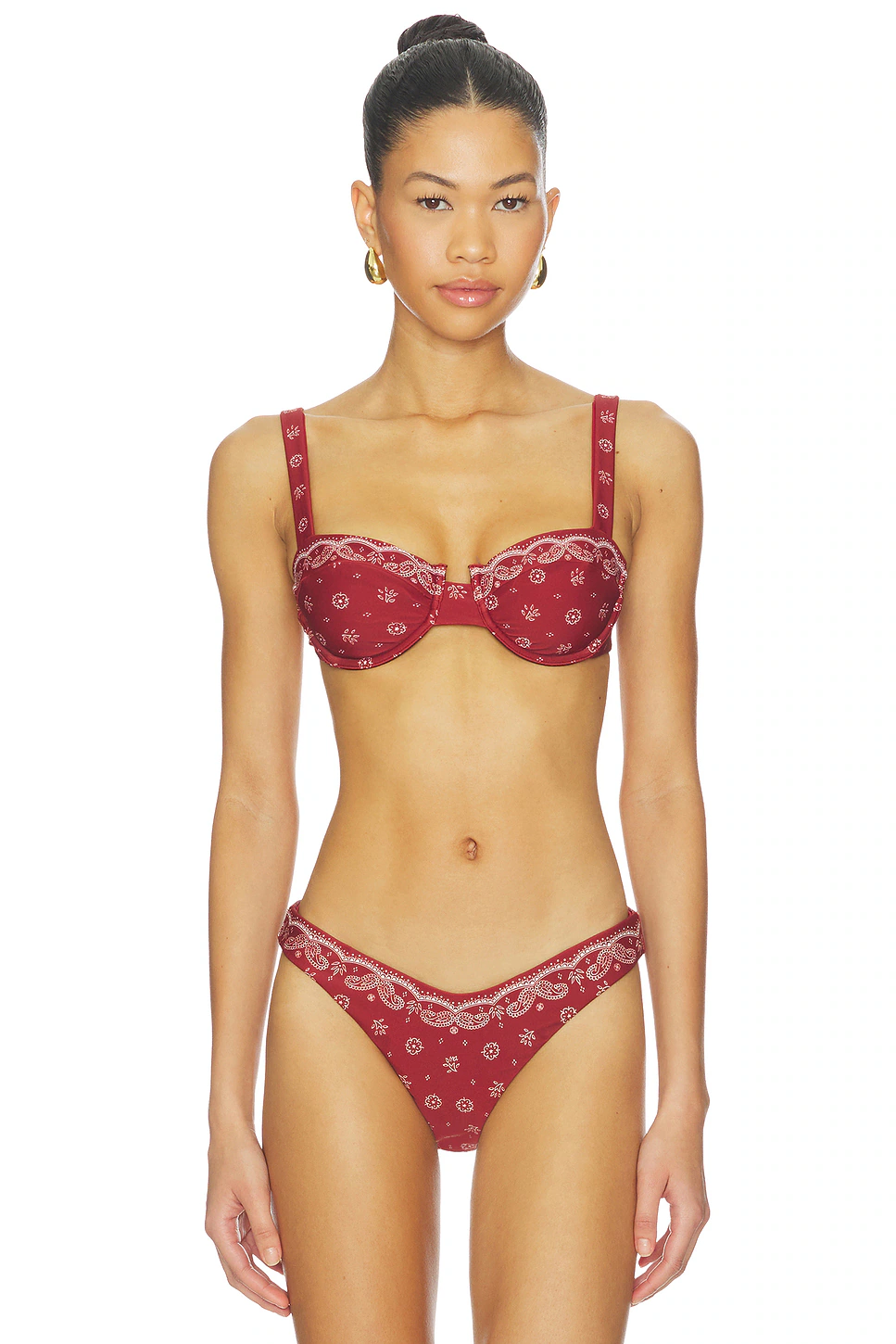 DEVON WINDSOR — БИКИНИ-БЮСТЬЕ LARA · Merlot