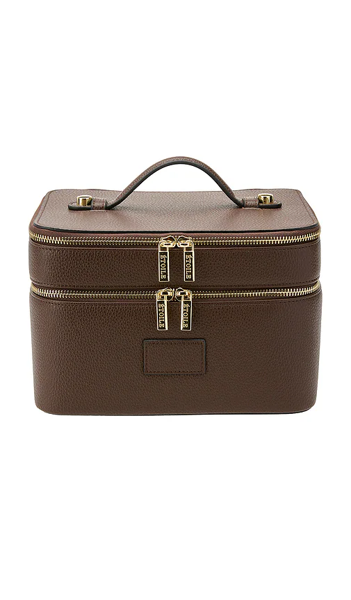 ETOILE COLLECTIVE — КОСМЕТИЧКА DUO VANITY CASE · Espresso