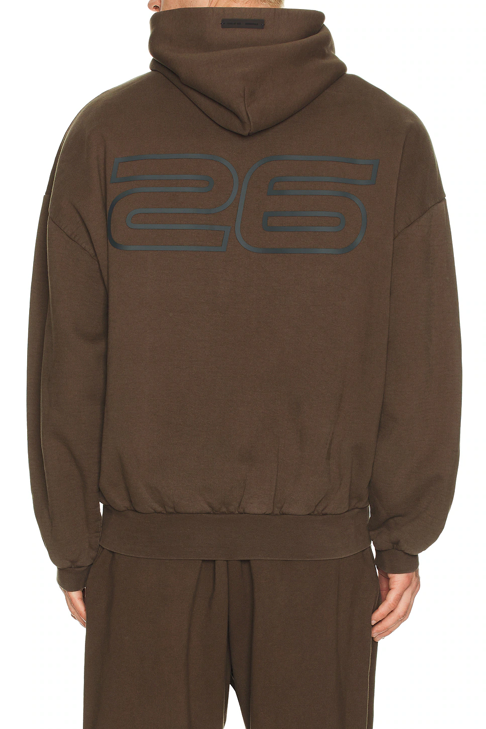 Fear of God ESSENTIALS — ХУДИ 90'S · Brown