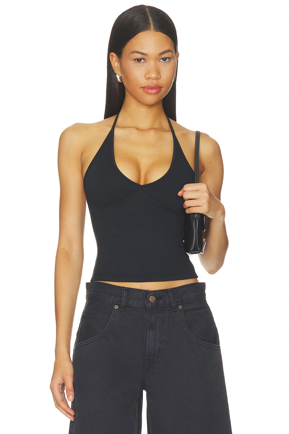 GRLFRND — ТОП HALTER TANK · Black