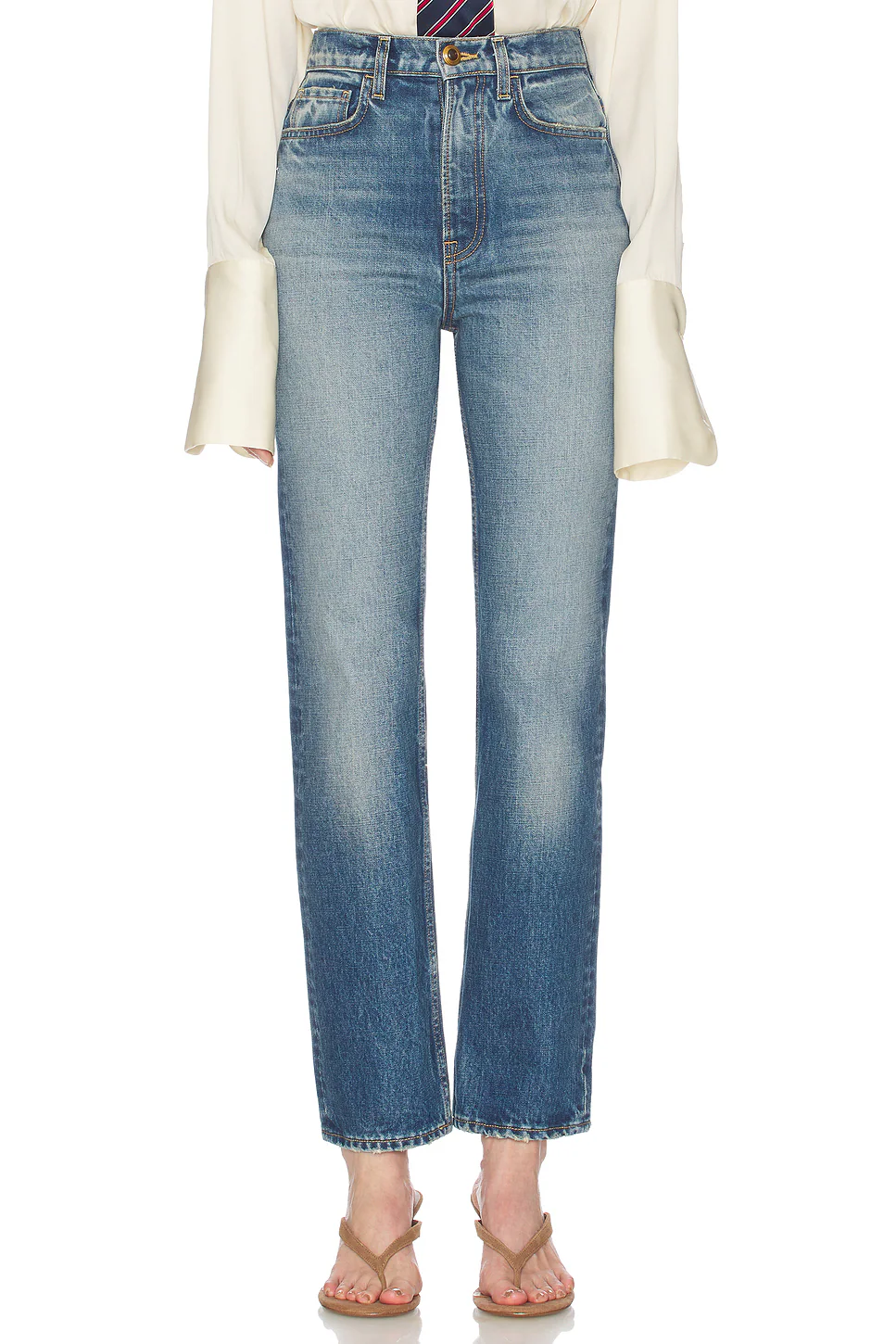 Helsa — ДЖИНСЫ THE 1950S JEAN · Medium Blue