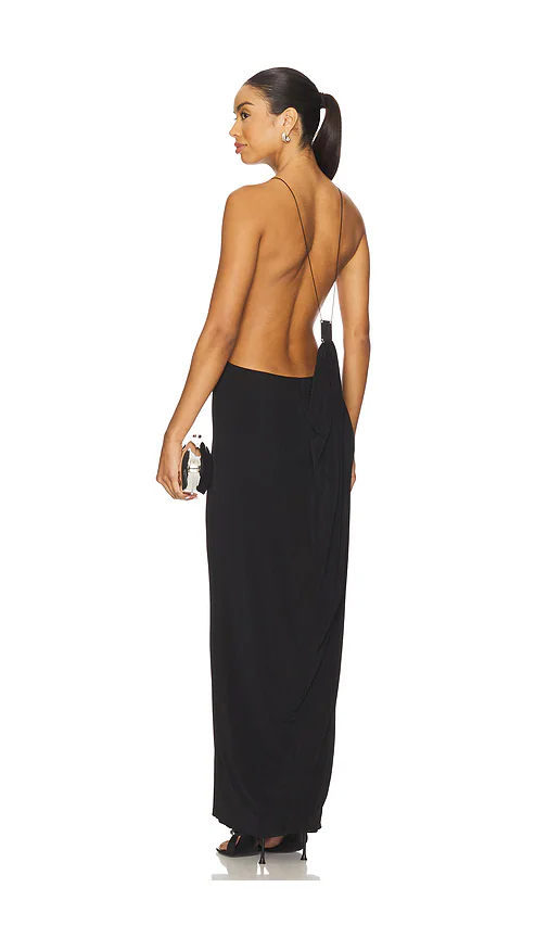 I.AM.GIA — ПЛАТЬЕ SIMONE MAXI · Black