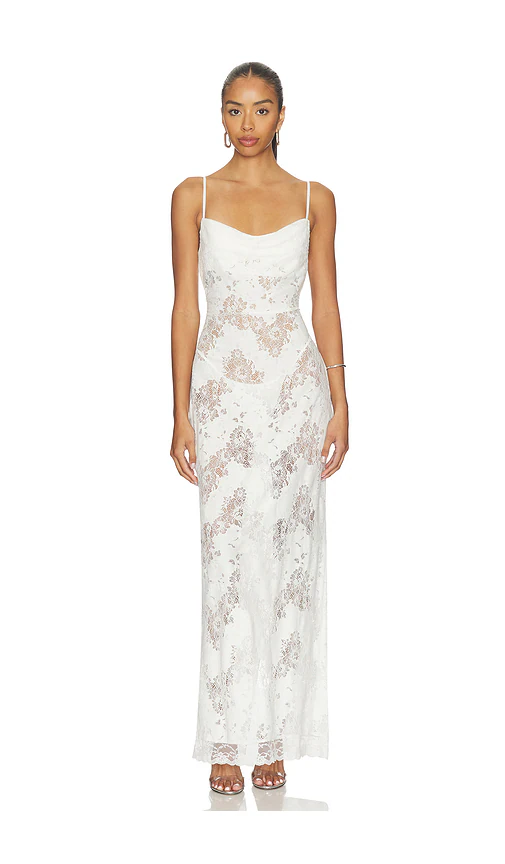 I.AM.GIA — ПЛАТЬЕ LEONA MAXI · Off White