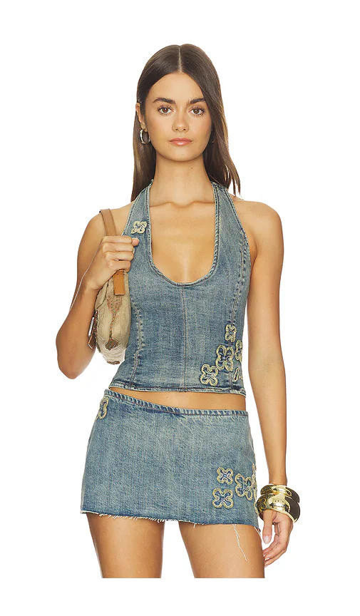I.AM.GIA — КОРСЕТ FAUNA · Vintage Blue