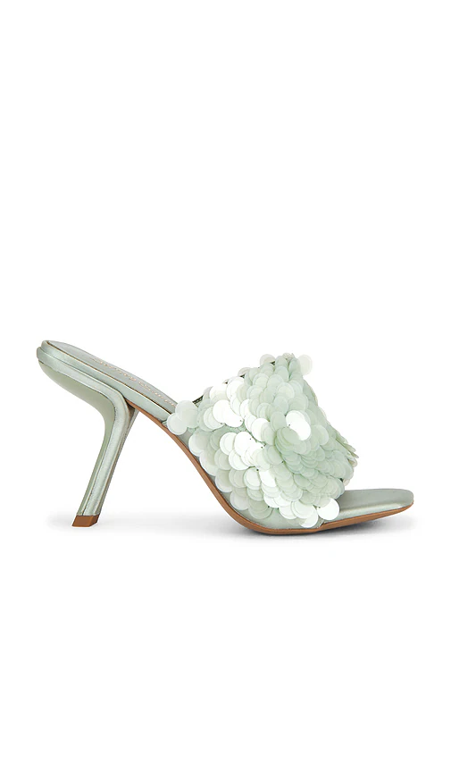 Jeffrey Campbell — САНДАЛИИ BAILAR · Mint Satin Combo