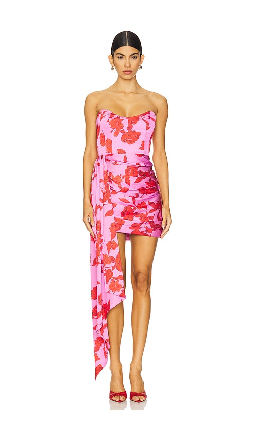 Katie May — ПЛАТЬЕ CHASING DAWN · Spicy Pink Floral